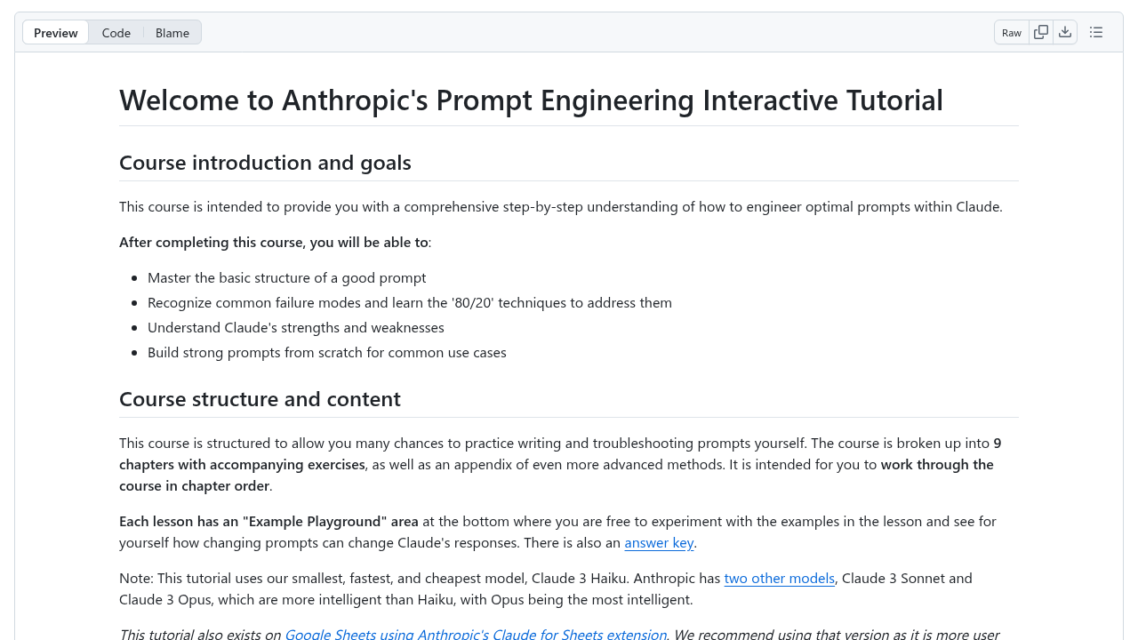 Stop Guessing at Prompts: Anthropic's Interactive Tutorial | gitpicks.dev
