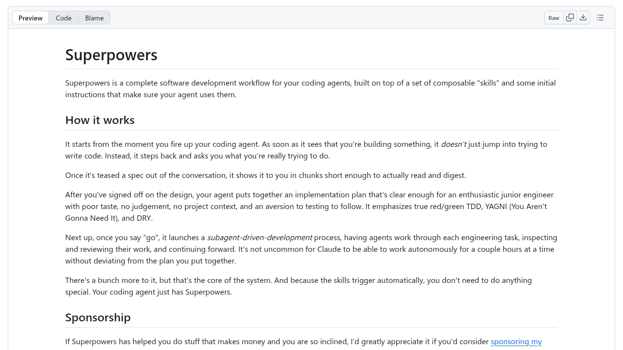Superpowers Forces AI Agents Into Test-Driven Workflow | gitpicks.dev